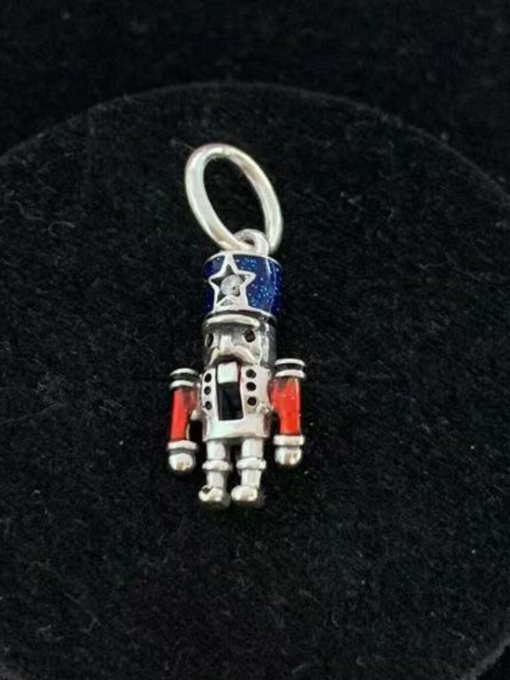 Pandora Sterling Silver Moveable Nutcracker Dangle Charm